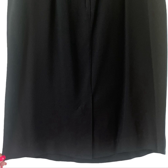 Sl FASHIONS | Vintage Women's Blue & Beige Rayon Top & Dress 2 Piece Set 16WP - Picture 9 of 16